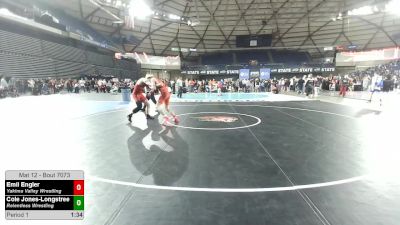 165 lbs Semis - Emil Engler, Yakima Valley Wrestling vs Cole Jones-Longstreet, Relentless Wrestling