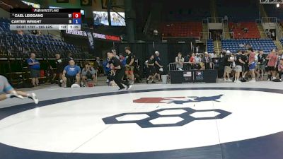 285 lbs Champ. Rd Of 64 - Cael Leisgang, Wisconsin vs Carter Wright, Iowa