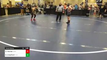 110 lbs Consolation - Dallin Horner, Derry vs Gavin Crawford, Thomas Jefferson