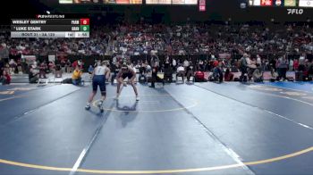 3A 120 lbs Champ. Round 1 - Luke Stark, Grangeville vs Wesley Gentry, Parma