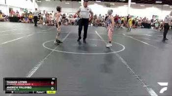 60 lbs Round 1 (8 Team) - Andrew Palumbo, Savage WA vs Tanner Lotier, U2 Upstate Uprising White
