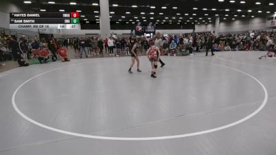 84 lbs Champ. Rd Of 16 - Hayes Daniel, Threestyle Wrestling Of Oklahoma vs Sam Smith, Sebolt Wrestling Academy