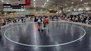 157 lbs 3rd Place - Luca Kang, Ravenwood High School vs Jacob Gentry, Bradley Central High School