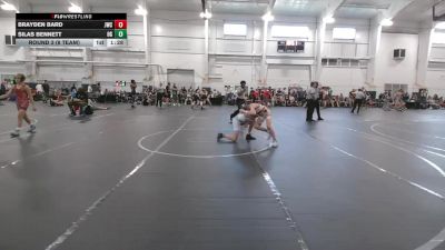 84 lbs Round 3 (8 Team) - Silas Bennett, Ohio Gold vs Brayden Bard, Jungle WC