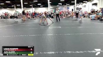 106 lbs Round 4 (6 Team) - Alex Allison, Steller Trained Black vs Logan McDermid, Flickr Boyz Eagles