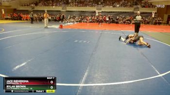88 lbs Semis & 1st Wrestleback (8 Team) - Jace Riemersma, Worthington vs Rylan Brown, Z-M (Zumbrota-Mazeppa)