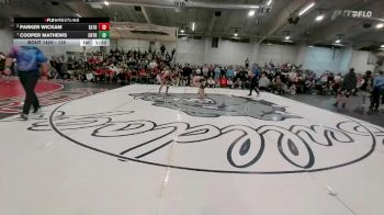 132 lbs 1st Place Match - Cooper Mathews, Cherokee Trail vs Parker Wickam, Eaton