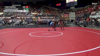 113 lbs Cons. Round 1 - Gabe Campbell, Eudora Hs vs Johnathan Woods, Chanute Hs