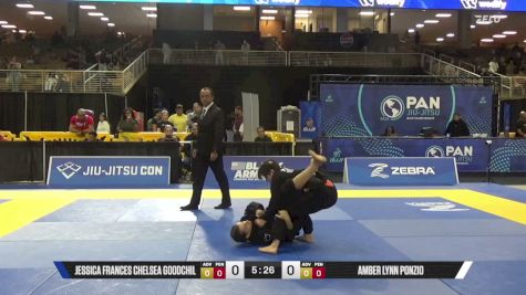 Amber Lynn Ponzio vs Jessica Frances Chelsea Goodchil 2026 Pan Jiu Jitsu IBJJF Championship