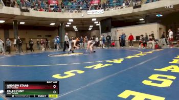 132 lbs Cons. Round 1 - Andrew STaab, Unattached vs Caleb Flint, Unattached