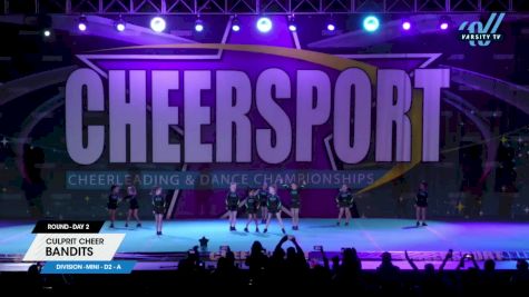 Culprit Cheer - Bandits [2024 L1 Mini - D2 - A Day 2] 2024 CHEERSPORT National All Star Cheerleading Championship