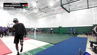 132 lbs Champ. Round 2 - Isaiah Ramirez, North Torrance vs Daniel Diaz-Bentancor, Santa Monica