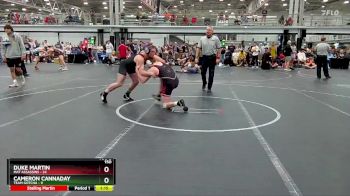 150 lbs Round 4 (8 Team) - Duke Martin, Mat Assassins vs Cameron Cannaday, Team Gotcha