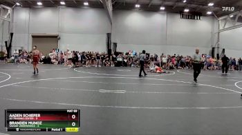 120 lbs Round 7 (8 Team) - Branden Munoz, Savage Underworld vs Aaden Schiefer, D3 Training Center