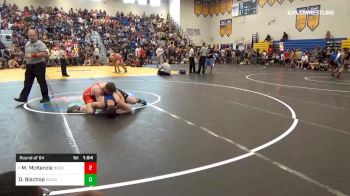 160 lbs Round Of 64 - Michael McKenzie, Beebe Trained vs Owen Bischop, Woodstock Wrestling