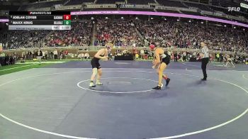 D2-132 lbs Quarterfinal - Joelan Coyer, Lakeshore HS vs Maxx Krug, De La Salle Collegiate