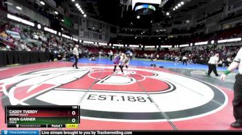 126 lbs Semifinal - Eden Garner, Eagle vs Caddy Tverdy, Garden Valley
