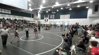 125 lbs Quarterfinal - Callie Milstien, Lancers WC vs Alani Sanchez, Chaparral High School Wrestlin