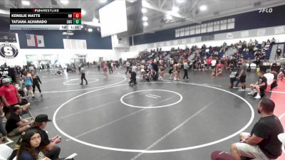 125 lbs Quarterfinal - Kenslie Watts, Reign WC vs Tatiana Alvarado, Legacy Wrestling Center