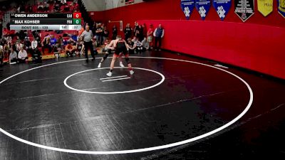 139 lbs Cons. Semi - Owen Anderson, Corry Area Hs vs Max Kohser, Pine-Richland Hs