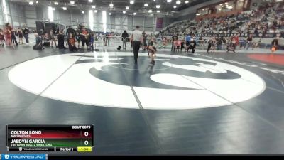 66-69 lbs Round 2 - Colton Long, NW SPARTANS vs Jaedyn Garcia, Tri-Town Bullyz Wrestling