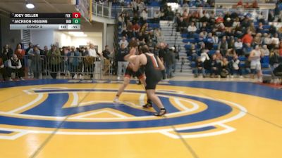 215 lbs Consy 2 - Joey Geller, Fox Chapel Area vs Jackson Higgins, Indiana