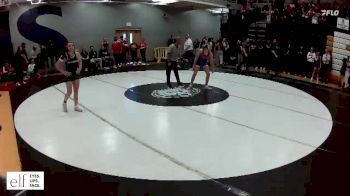 125 lbs. Champ. Round 2 - Emma Jones, California vs Ava Hennessy, Lindbergh