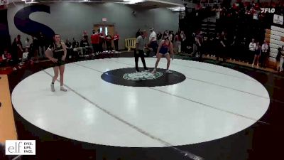 125 lbs. Champ. Round 2 - Emma Jones, California vs Ava Hennessy, Lindbergh