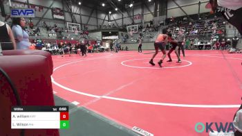 120 lbs Rr Rnd 4 - Amari William, KIPP TULSA vs Lafayette Wilson, Pin-King All Stars