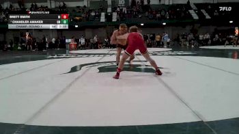 165 lbs Champ. Round 1 - Chandler Amaker, Central Michigan vs Brett Smith, Northern Illinois