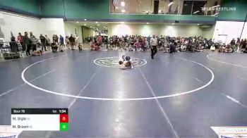 65 lbs Round Of 16 - Mason Sigle, PA vs Mason Brown, NC