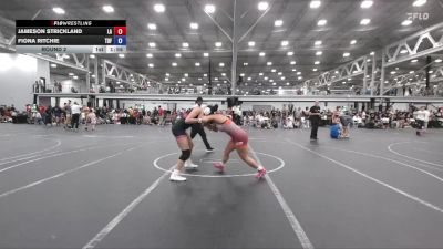 145 lbs Round 2 - Jameson Strickland, Lady Assassins vs Fiona Ritchie, Team Diamond Fish