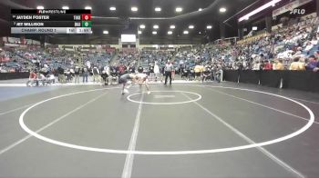 126 lbs Champ. Round 1 - Jayden Foster, Topeka-Seaman vs Jet Millison, Basehor-Linwood HS