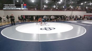 65 kg Quarters - Noah Tolentino, Beaver Dam Wrestling Regional Training Center vs Smokey McClure, Brunson UVRTC