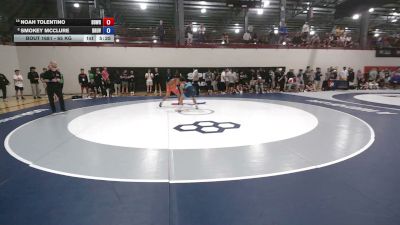 65 kg Quarters - Noah Tolentino, Beaver Dam Wrestling Regional Training Center vs Smokey McClure, Brunson UVRTC