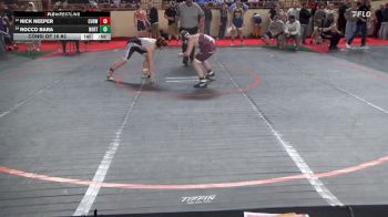 145_B lbs Consi Of 16 #2 - Nick Neeper, Curwensville vs Rocco Bara, Northampton