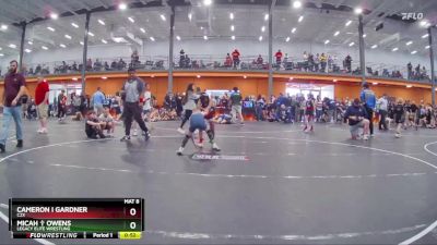 65 lbs Quarterfinal - Micah &#10014; Owens, Legacy Elite Wrestling vs Cameron I Gardner, C2X