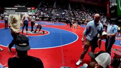 2A-165 lbs Champ. Round 1 - Ian Horan, Lovett School vs Isaiah Eason, Westside, Macon