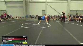 132 lbs Round 2 (8 Team) - Tyson Charmoli, Minnesota Gold vs Rhett Koenig, Wisconsin