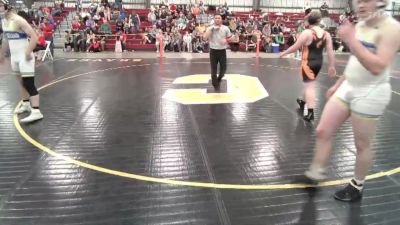 215 lbs Round 4 (8 Team) - Oliver Hare, Burns/Pine Bluffs vs Kreed Kuntz, Wheatland