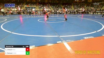 61 lbs Round Of 32 - Cohen Utesch, Siouxland Wrestling Academy vs Emmanuel Salazar, Grindhouse Wrestling