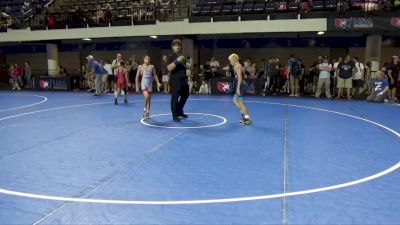 82 lbs Cons. Quarters - Gabriel Peace, Pennsylvania vs Brooks Blevins, Wichita Training Center