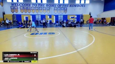 106 Gold Round 4 - Luis Cabrera Jr., Miami Palmetto vs Jake Ladewig, North Hall