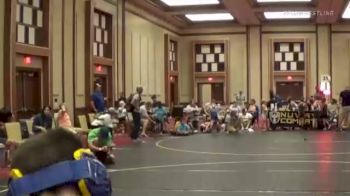 50 lbs Round 3 (6 Team) - Jack Koenig, Headhunters Blue vs Will Whitney, Upper Twp Green Hornets