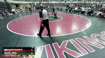 127 lbs Finals (8 Team) - Abdullokh Khakimov, Hersey vs Michael Jones, LaCrosse Aquinas