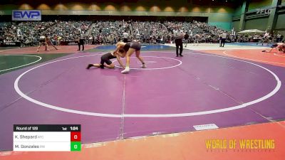 135 lbs Round Of 128 - Kaleb Shepard, Aniciete Training Club vs Max Gonzales, Red Wave Wrestling