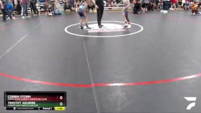 58-64 lbs Round 3 - Corbin Storm, White River Hornets Wrestling Club vs Timothy Aguirre, FordDynastyWrestlingClub