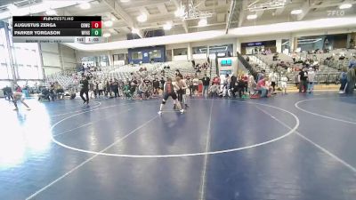 157 lbs Cons. Round 2 - Parker Yorgason, West Field High School vs Augustus Zerga, Challis Blackheart Wrestling Club