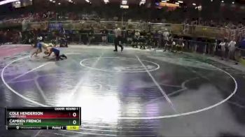 2A 106 lbs Champ. Round 1 - Cole Henderson, Land O`Lakes vs Camren French, Charlotte