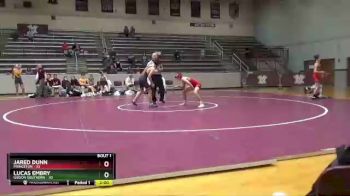 120 lbs Finals (2 Team) - Jared Dunn, Princeton vs Lucas Embry, Gibson Southern